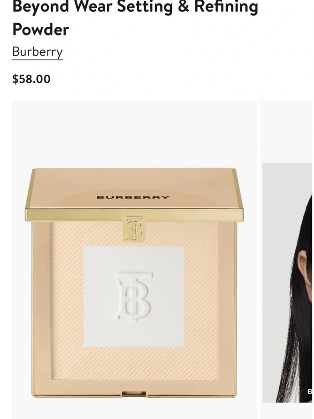 Brand New Burberry Beyond Wear Setting & Refining Powder Medium 02